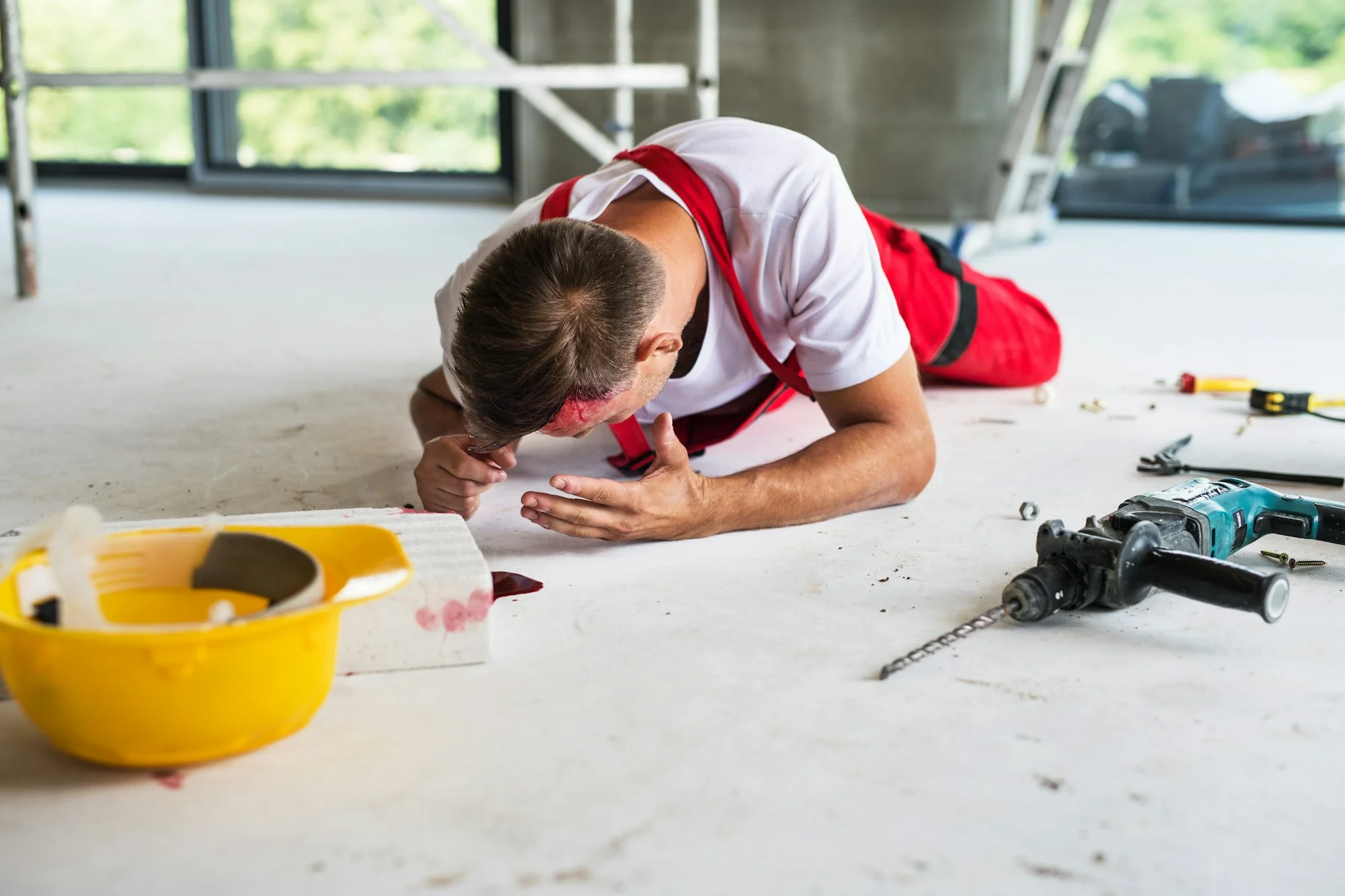 an-accident-of-a-man-worker-at-the-construction-site-